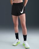 Nike W NK ONE SWSH HBR DF MR 3IN BR zwart/wit