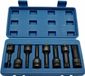 ADLER Set - Spline Cr-Mo 1/2 douilles à chocs 8Pcs Ad-08S