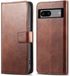 imoshion Luxe Bookcase - Geschikt voor Google Pixel 7a - Donkerbruin