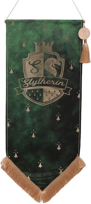 Harry Potter Slytherin Banner Unisex Decoratieve Artikelen - meerkleurig - Standard