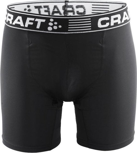 Craft Greatness Boxer 6-Inch M 1905489 - Sportonderbroek - Black/White - Heren - Maat S