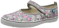 Sandales à scratch pour filles avec imprimé papillon