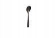 Sans marque Cuillère à café Satin noir Acier inoxydable 14 cm