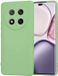 Techsuit Hoesje geschikt voor HONOR Magic7 Lite/X9c - Soft Flex Silicone Back Cover - Mint Green