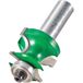 Trend Craftpro Kogellager Geleide Hoekparel Frees, 1/2 Inch Schacht, 31.9Mm Snijdiameter & 22.5Mm Snijlengte, 7Mm Radius, Hardmetalen Punt (Tct), C215X1/2Tc