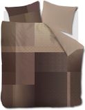 Beddinghouse Lovis dekbedovertrek - Lits-Jumeaux - 240 x 200/220 cm - Terra