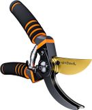 Merkloos Tuinsnoeischaar Premium Titanium, professionele bypass-snoeischaar voor planten, heggen en bloemen