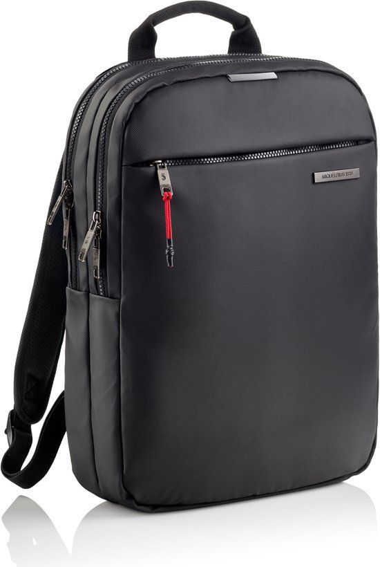 Miquelrius Business Rugzak / Laptoptas - Zwart (13L)