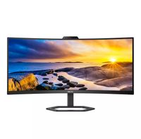 Philips 34E1C5600HE - 34" 4K Ultra HD Curved Monitor - Webcam - USB-C