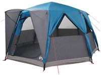 vidaXL - Tunneltent - 6 personen - Blauw