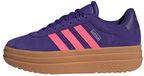 adidas Sportswear VL Court Bold chunky leren suède sneakers - paars/roze