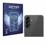 Savvies - Screenprotector voor Samsung Galaxy A56 5G (ALLEEN Camera Lens) - Folie Beschermfolie transparant 6 Stuks