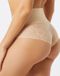 MAGIC Bodyfashion Tummy Shaper Lace Women's Shapewear - Latte - Size L
