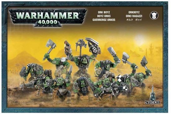 Games Workshop Warhammer 40 000 Xenos Orks: Ork Boyz