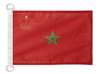 AZ FLAG Bootvlag Marokko 45x30 cm
