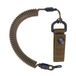 EdcX Paracord Tactical Lanyard met lussen, spiraalkabel, versnellingsbak, elastische sleutelhanger van paracord