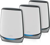 NETGEAR Orbi RBK853 AX6000 WiFi 6 Mesh System - Tri-Band - 3-pack