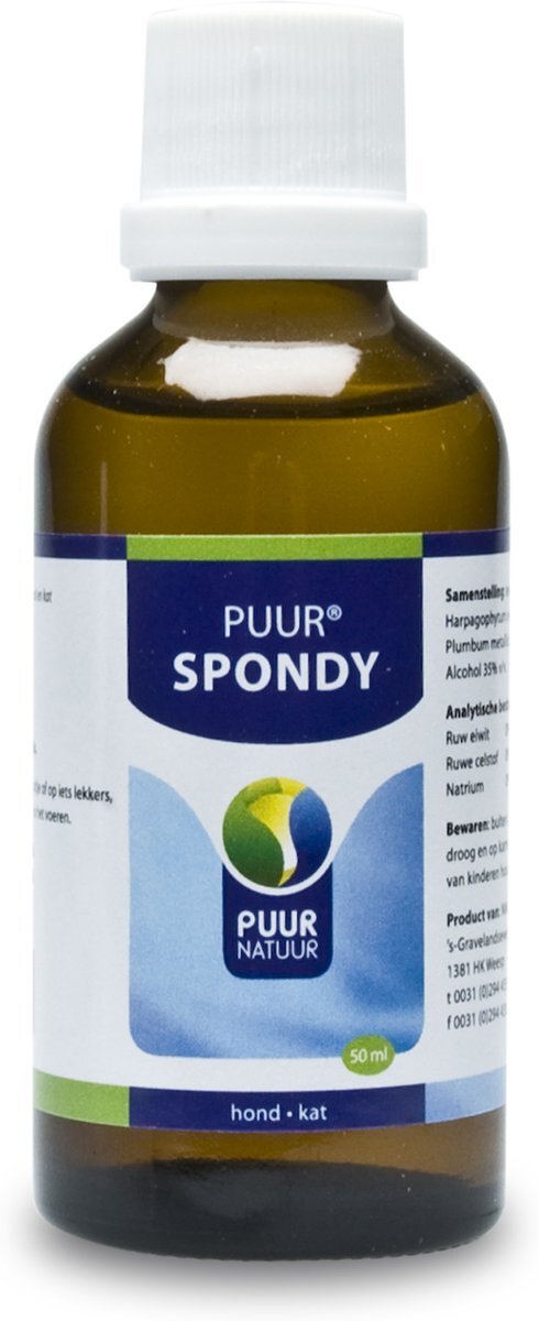 PUUR NATUUR spondy 1 st Ã 50 ml