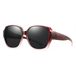 HENEN HANDELS UG Clip-on zonnebril – Past over een gewone bril – Gepolariseerde glazen – Dames – Te dragen over een bril op sterkte – UV400-bescherming - Transparant rood montuur