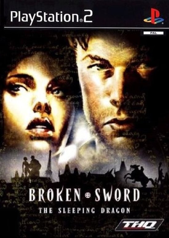 THQ Broken Sword 3 Sleeping Dragon /PS2 PlayStation 2