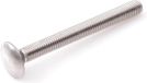 Hoenderdaal Boulons à tête ronde inox 10x60 sans écrou DIN 603 - 25 pièces