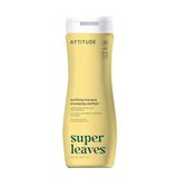 ATTITUDE Clarifying Hair Shampoo, EEG verified, herstelt glans, natuurlijk afgeleide ingrediënten, veganistisch en plantaardig gebaseerd, citroenbladeren en witte thee, 473 ml