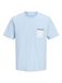 JACK & JONES Shirt marine / lichtblauw / wit