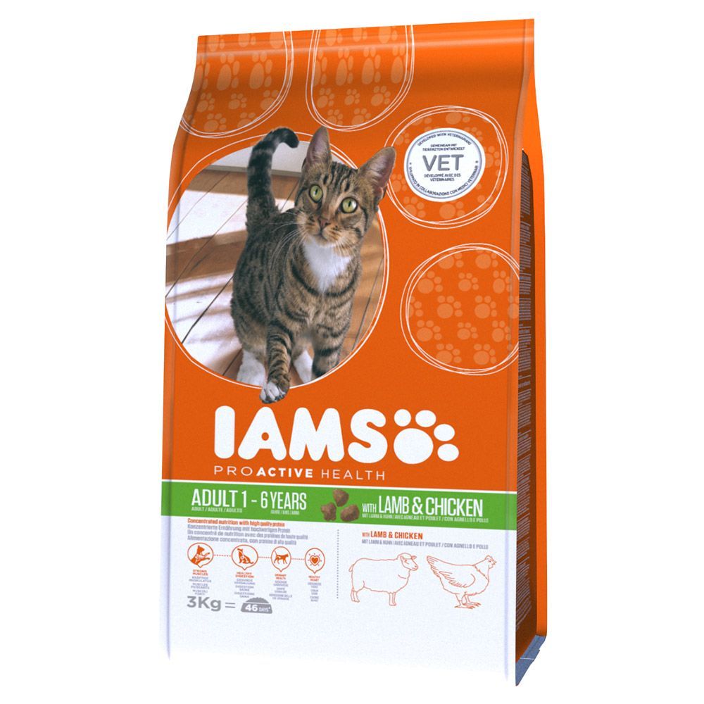 Iams Cat Adult - Lamb - 10 kg
