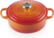 Le Creuset Lage Braadpan / Risottopan Signature Oranjerood - ø 24 cm / 3.1 Liter