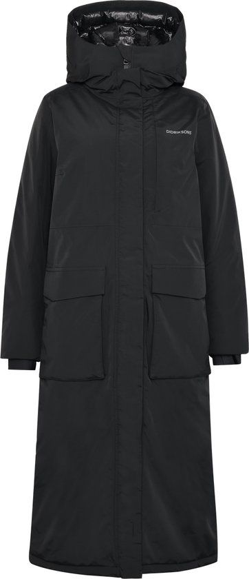 Didriksons LEYA WNS PARKA - Black - Women's Size 38 Winter Parka - 2025 Collection