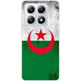 Xiaomi Bedrukt siliconen hoesje compatibel met Xiaomi 14T 4G Drapeau algerie