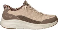 Skechers CONTOUR FOAM-LEOPARD DREAM Mocassins - Multi / Marron