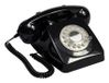 GPO Retro GPO 746ROTARYBLA - Telefoon met draaischijf - Zwart