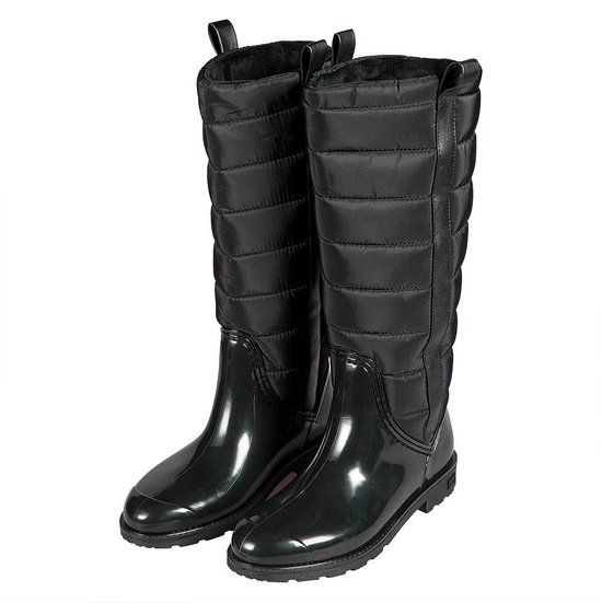 XQ Footwear XQ Regenlaarzen Dames Zwart PVC Maat 42 - Hoge regenlaarzen