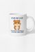 Bol Hamster drôle 'Je ne suis pas petit' Tasse