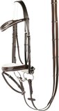 Hoofdstel Chique bruin full - Leer - Trens - Paard