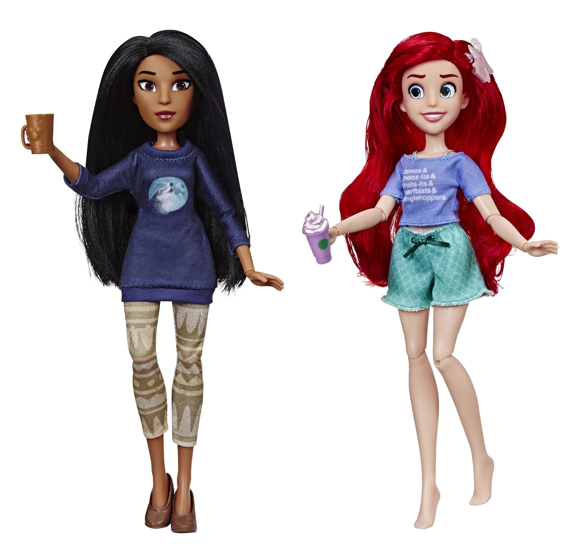 Hasbro Disney Comfy Princesses Ariel & Pocahontas - Modepop