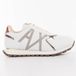 Armani Exchange Eagle AX Lage sneakers Vrouwen Blanc Synthétique Caoutchouc
