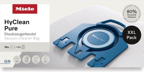 Miele HyClean 3D Efficiency GN Stofzuigerzakken - Maxipack - 16 stuks