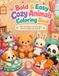 Bold & Easy Cozy Animals Coloring Book