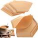 Solidchoice - 200 pièces de filtres à café non blanchis en papier pour drippers