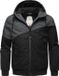 Ragwear Heren Winterjas Wings Zwart M