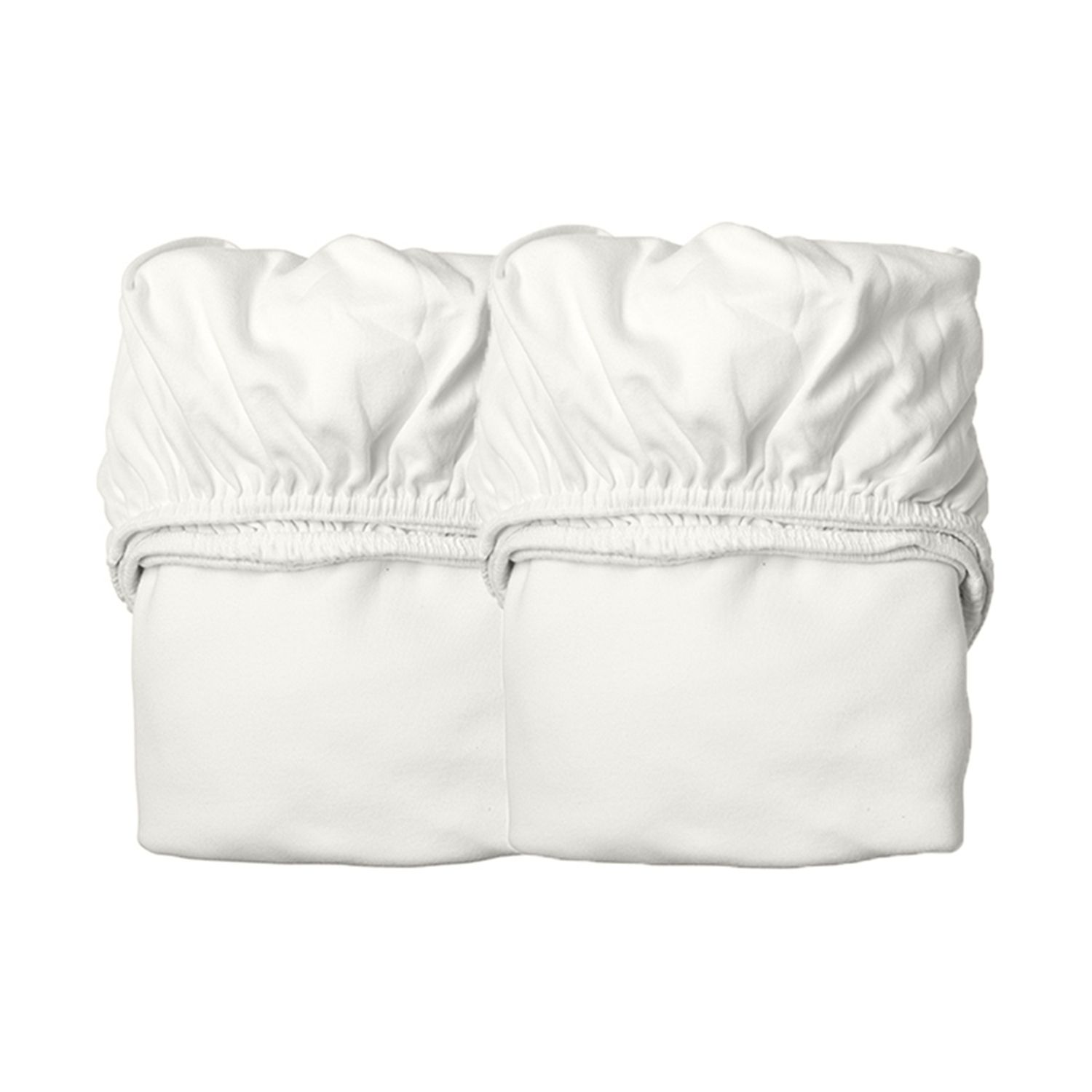 Leander Organic Hoeslaken Snow 60 x 120 cm - Wit