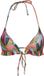 Pieces Dames zwemkleding top Amanda Oranje Gebloemd Mouwloos