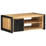 VidaXL Salontafel 90x50x36 cm massief gerecycled hout meerkleurig