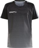 Craft Pro Control Stripe Jersey Jr 1906700 - Black/Platinum