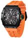 Pagani Design Montre homme, modèle NULL EX, noir/orange