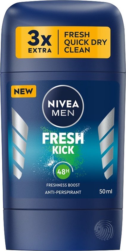 Nivea Men Fresh Kick anti-transpirant stick 50ml