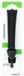 Bibia Widek Zwarte triobinder met RVS haken - 28 inch - 50 cm bandlengte