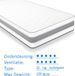 Droommatras Matras pocketvering 7 Comfort Zilver 180x200 dikte 24cm